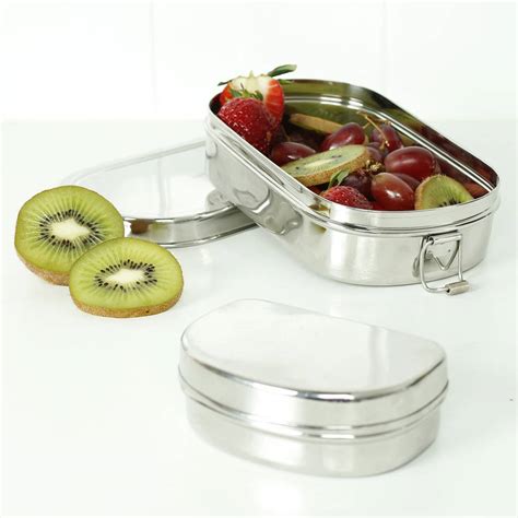 made in usa stainless steel lunch box|rectangular small stainless steel boxes.